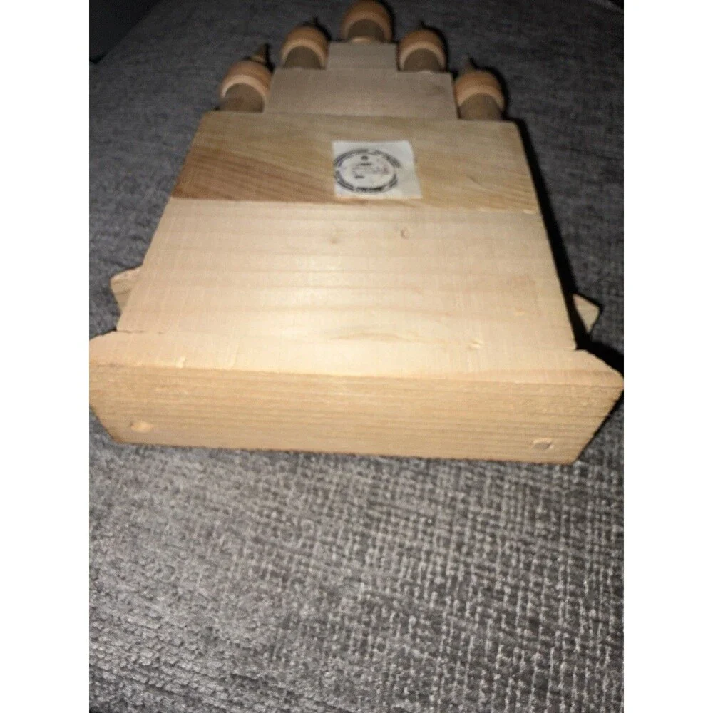 Vintage Soviet Russian Kizhi Wooden Church Model Folk Art Souvenir USSR 10”